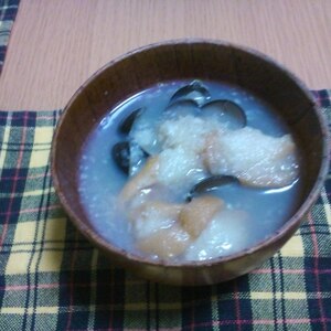 しじみとえのきと油あげのみぞれ汁